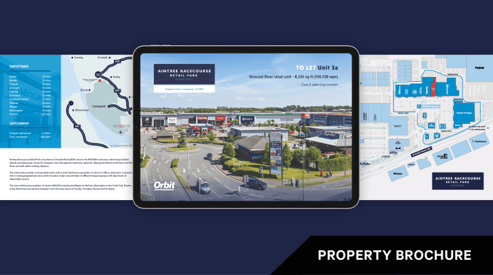 Bespoke marketing brochure: Orbit Developments