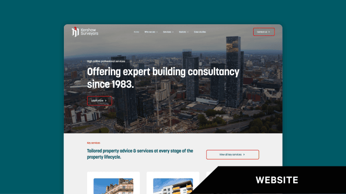 Brand identity: Kershaw Surveyors Ltd