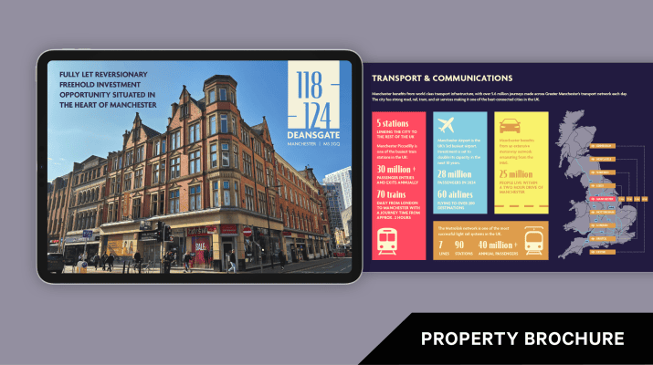 Bespoke marketing brochure: Tydus Real Estate