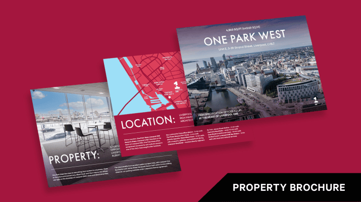 Bespoke marketing brochure: One Park West, Liverpool