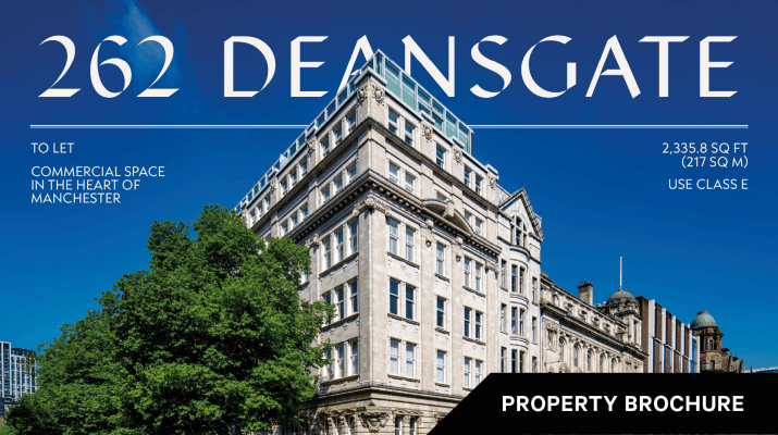 Bespoke Marketing Brochure: 262 Deansgate, Manchester
