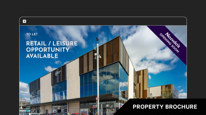 Bespoke Marketing Brochure: Market Walk, Chorley