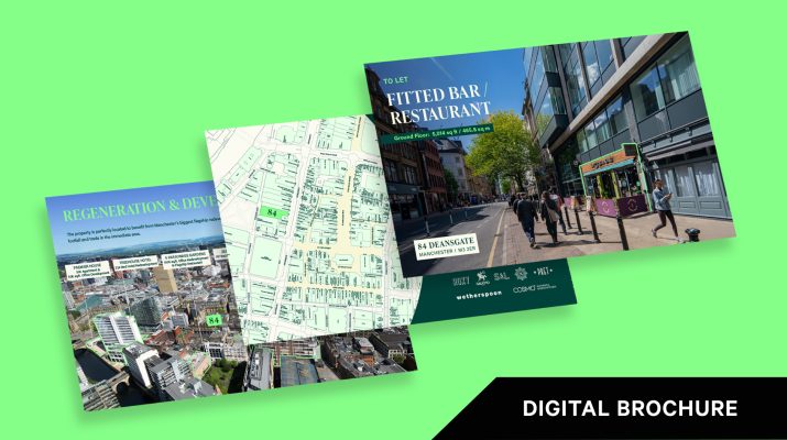 Bespoke Marketing Brochure: 84 Deansgate Manchester