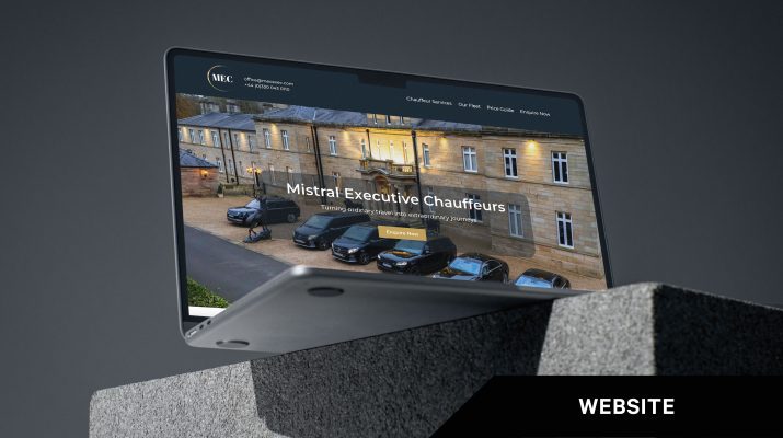 Website Design: Mistral Executive Chauffeurs